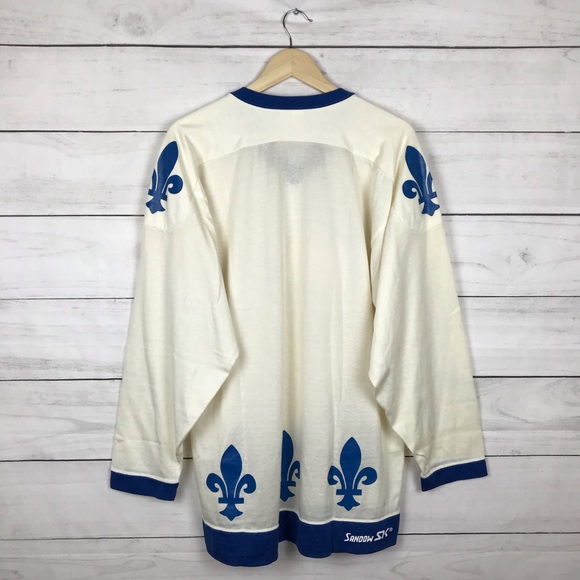 Vintage 1970s RARE Quebec Nordiques NHL Jersey - Picture 2 of 6